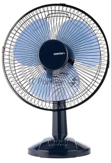 Вентилятор Centek CT-5006 синий, настольный, 25 Вт, 2 скорости, 23 см 1