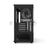Компьютерный корпус ZALMAN P10, MATX, черный, WINDOW, 2x3.5", 3x2.5", 1xUSB TYPE-C, 1xUSB 3.0, REAR 1x120мм ARGb 7