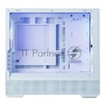 Компьютерный корпус ZALMAN P30 AIR, MATX, белый, WINDOW, 2xCombo (3.5'' or 2.5''), 3x2.5", 1xUSB TYPE-C, 1xUSB 3.0, FRONT 2x140мм ARGb, REAR 1x140мм ARGb 4