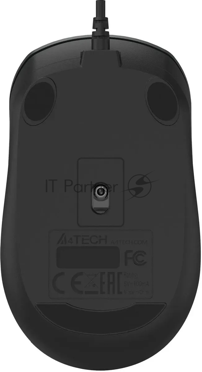 Мышь проводная A4Tech Fstyler FM26 серый/черный, 1600 dpi, USB, кнопки - 4