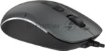 Мышь проводная A4Tech Fstyler FM26 серый/черный, 1600 dpi, USB, кнопки - 4 8