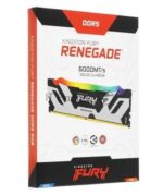 Оперативная память Kingston Fury Renegade, DDR5, 96Gb (2x48GB), 6000MHz, CL32, DIMM, с радиаторами, cеребристый/черный 6