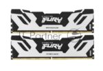 Оперативная память Kingston Fury Renegade, DDR5, 96Gb (2x48GB), 6000MHz, CL32, DIMM, с радиаторами, серебристый/черный 4