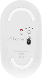 Мышь беспроводная Logitech Pebble 2 M350S белый, 4000 dpi, Bluetooth, кнопки - 3 4