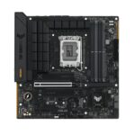 Материнская плата ASUS TUF GAMING B760M-PLUS II, LGA 1700, Intel B760, 4xDDR5, 4xSATA, 3xM.2, 1xPCIe 5.0 x16, 1xPCIe x4, 1xPCIe x1, 1xUSB-A 3.2 Gen 2, 2xUSB-A 3.2 Gen 1, 4xUSB 2.0, 1xUSB-C 3.2 Gen 2x2, 1x2.5Gb LAN, 5x3.5 мм, 7.1, mATX 1