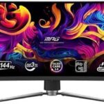 Монитор 49" MSI MPG 491CQP QD OLED 5120x1440, 144 Гц, 0.03 мс, 32:9, 250 кд/м², 2xHDMI, 1хDP, 1хUSB-C, изогнутый, черный