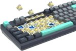 Клавиатура проводная A4Tech Fstyler FS300 механическая черный/серый USB for gamer LED (FS300 PANDA ROCK) 1