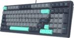 Клавиатура проводная A4Tech Fstyler FS300 механическая черный/серый USB for gamer LED (FS300 PANDA ROCK) 18