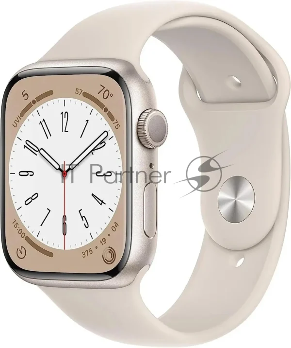 Умные часы Apple Watch Series 8 A2771, 1.9" OLED, Wi-Fi, Bluetooth, NFC, IP6X, сияющая звезда 1