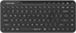 Клавиатура беспроводная A4Tech Fstyler FBK36C AS, USB, Bluetooth/Радиоканал, черный 10