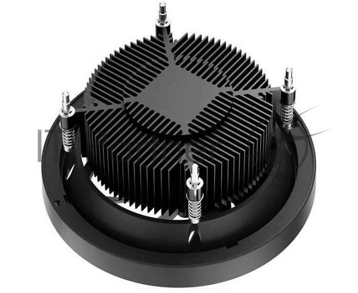 Кулер для процессора DEEPCOOL UL551 черный,(только сокет 1700), 136 мм, алюминий, 1800 об/мин, 26.8 дБ, 4 pin, 95 Вт, 71 мм