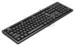 Клавиатура проводная A4Tech KR-3, USB, черный 4