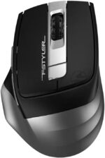 Мышь беспроводная A4Tech Fstyler FB35S серый/черный, 2000 dpi, радиоканал, Bluetooth, USB, кнопки - 5 1