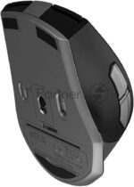Мышь беспроводная A4Tech Fstyler FB35S серый/черный, 2000 dpi, радиоканал, Bluetooth, USB, кнопки - 5 8