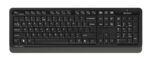 Комплект клавиатура+мышь A4Tech FStyler FG1010S беспроводной, USB, 2000 DPI, чёрный/серый 2