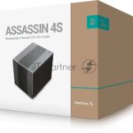Кулер для процессора DEEPCOOL Assassin 4S черный, 140 мм, алюминий/медь, 1800 об/мин, 29.3 дБ, 4 pin, 250 Вт, 164 мм