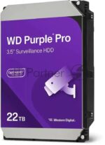 Жесткий диск Western Digital Purple PRO WD221PURP 22Tb 3.5" 7200 RPM 512MB SATA-III All Frame AI для систем видеонаблюдения 2