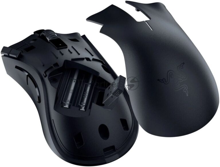 Мышь беспроводная Razer DeathAdder V2 X Hyperspeed черный, 14000 dpi, радиоканал, Bluetooth, USB, кнопки - 7 1