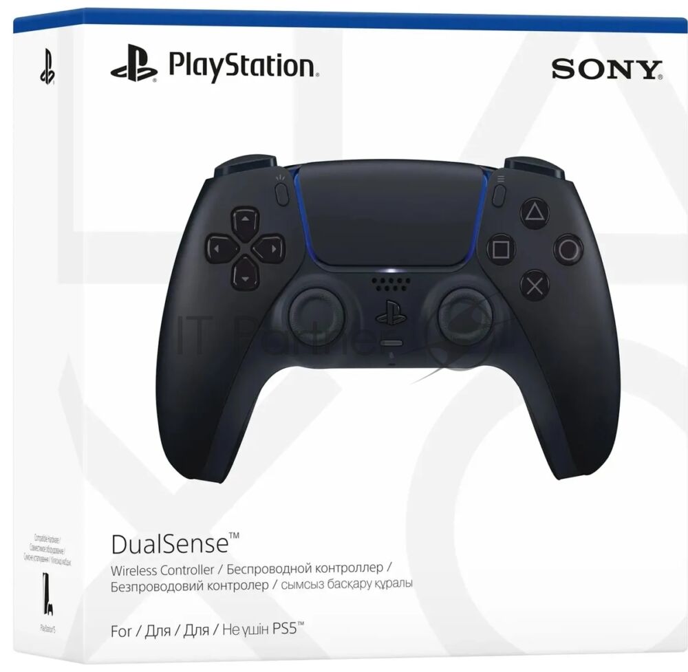 Геймпад Sony PlayStation 5 DualSense Wireless Controller CFI-ZCT1W черный (PS719827696) 1 Геймпад Sony PlayStation 5 DualSense Wireless Controller CFI-ZCT1W черный (PS719827696) 1