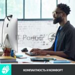 Клавиатура беспроводная Logitech MX Keys Mini (920-010501), USB, Bluetooth/Радиоканал, темно-серый/черный 6
