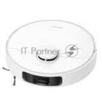 Робот-пылесос DreameBot L10S Plus белый, 5200 мА·ч Li-Ion, уборка влажная/комбинированная/сухая, пылесборник контейнер 0.35 л 6