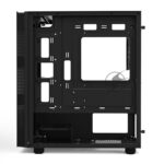 Компьютерный корпус ZALMAN T4 PLUS, MATX, черный, WINDOW, 1 x Combo (3.5'' or 2.5''), 1x3.5'', 2x2.5", 1xUSB 2.0, 2xUSB 3.0, REAR 1x120мм ARGb 6