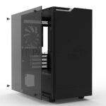 Компьютерный корпус ZALMAN T4 PLUS, MATX, черный, WINDOW, 1 x Combo (3.5'' or 2.5''), 1x3.5'', 2x2.5", 1xUSB 2.0, 2xUSB 3.0, REAR 1x120мм ARGb 12