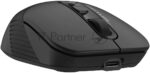 Мышь беспроводная A4Tech Fstyler FB10CS черный, 2000 dpi, радиоканал, Bluetooth, USB, кнопки - 4 7