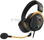 Гарнитура Bloody M595 Renegade чёрный, проводная, съёмный микрофон, подсветка 6