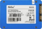 Накопитель SSD Netac N600S, 256Gb, SATA III, 2.5", R/W 540/490 2