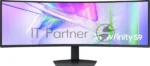 Монитор 49" Samsung LS49C950UAIXCI VA 5120x1440, 120 Гц, 5 мс, 32:9, 350 кд/м2, 2xHDMI, 1хDP, 1хUSB-C, 1x3.5 мм, изогнутый, черный 1