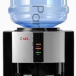 Кулер для воды AEL TC-AEL-47, верхняя загрузка, нагрев 94 °С, охлаждение 10 °С, черный/серебристый