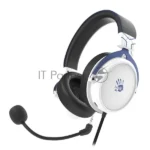 Наушники с микрофоном A4Tech Bloody M590i синий/белый 1м мониторные USB оголовье (M590I SPORTS NAVY) 1