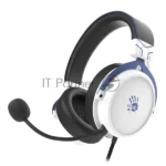 Наушники с микрофоном A4Tech Bloody M590i синий/белый 1м мониторные USB оголовье (M590I SPORTS NAVY) 2