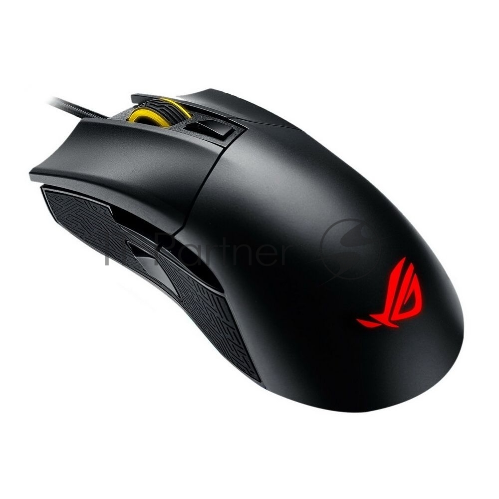 Мышь проводная ASUS ROG Gladius II Core черный, 6200 dpi, USB, кнопки - 6 1 Мышь проводная ASUS ROG Gladius II Core черный, 6200 dpi, USB, кнопки - 6 1