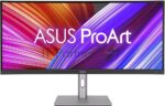 Монитор 34.1" ASUS ProArt PA34VCNV IPS 3440x1440, 60 Гц, 5 мс, 21:9, 300 кд/м2, 2xHDMI, 2xDP, 1xUSB-C, 3xUSB 3.2, Ethernet, 1x3.5 мм, изогнутый 3800R, черный 9