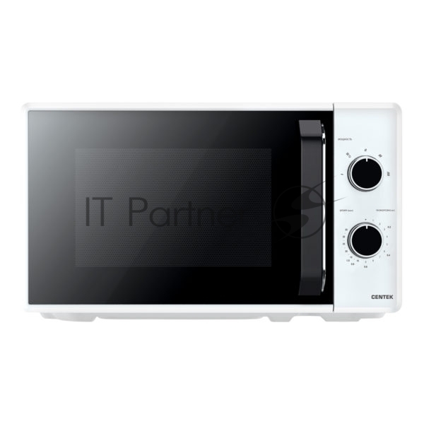 Микроволновая печь Centek CT-1550 белый, 20 л, 700 Вт, переключатели - поворотный механизм