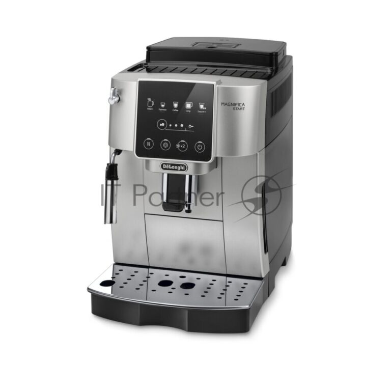 Кофемашина автоматическая DeLonghi ECAM220.31.SB черный/серебристый, исп. кофе - молотый/зерновой, 1.8 л, 1450 Вт, 15 Бар. 1