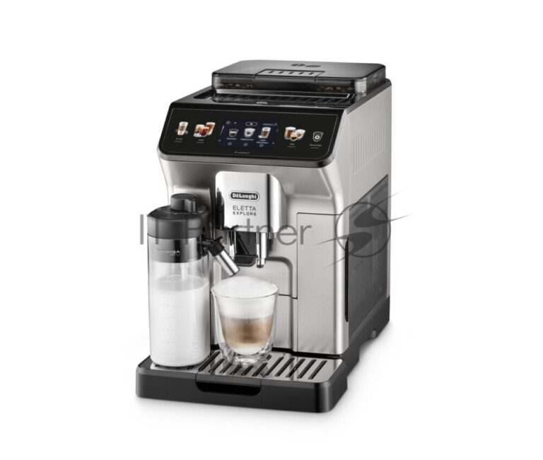 Кофемашина автоматическая DeLonghi Eletta Explore ECAM450.65.S серебристый, исп. кофе - зерновой/молотый, 1.8 л, 1450 Вт, 19 бар 1