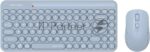 Комплект клавиатура+мышь A4Tech FStyler FG3200 Air2 беспроводной, USB, 2000 DPI, синий 6