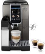 Кофемашина автоматическая DeLonghi Dinamica Plus ECAM380.95.TB черный/серый, исп. кофе - зерновой/молотый, 1.8 л, 1450 Вт, 15 Бар. 1