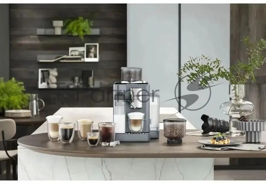 Кофемашина автоматическая DeLonghi EXAM440.55.G серый, исп. кофе - молотый/зерна, 1.4 л, 1450 Вт, 19 Бар. 1 Кофемашина автоматическая DeLonghi EXAM440.55.G серый, исп. кофе - молотый/зерна, 1.4 л, 1450 Вт, 19 Бар. 1