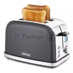 Тостер Kitfort КТ-2036-5 графит, 950 Вт, 2 слота 2