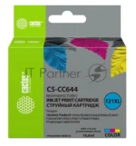 Картридж струйный Cactus CS-CC644 №121XL трехцветный (18 мл.) для HP DJ D1663/D2500/D2563/D2663/D5563/F2423/F2493/F4213/F4275/F4280/F4283/F4583/PS C4683/C4783 1