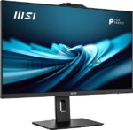 Моноблок MSI Pro AP272P 14M AiO 27" FHD(1920x1080)IPS AG Non-touch, Core i5-14400 (2.5GHz), 8Gb DDR5(1x8GB), 512Gb SSD M.2, Intel UHD, WiFi, BT, camera, WirelessKB&mouse Eng/Rus,No OS,1y war-ty, черный (9S6-AF8321-813) 2