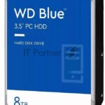 Жесткий диск WD SATA-III 8Tb WD80EAAZ Desktop Blue (5640rpm) 256Mb 3.5"