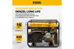 Электрогенератор бензиновый Denzel GE 7900, 6.5 кВт, 97 дБ, 74 кг 15