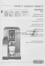 Кофемашина автоматическая DeLonghi Dinamica Plus ECAM380.95.TB черный/серый, исп. кофе - зерновой/молотый, 1.8 л, 1450 Вт, 15 Бар. 17