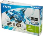 Видеокарта MSI GeForce 210, 1 GB GDDR3, 64 bit, DVI-I, HDMI, VGA, GPU 460 MHz 2