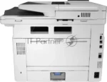 МФУ лазерное HP LaserJet Enterprise M430f (3PZ55A), A4, ч/б, печ. до 40 стр/мин., скан. до 29 стр/мин., 1200 x 1200 dpi (печать) 600x600dpi (скан), USB, RJ-45, Air Print, Mopria 1